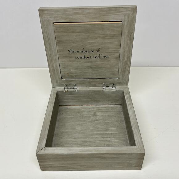 Willow Tree Susan Lordi Comfort Memory Box Cat Embrace - Picture 3 of 6